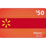 $50 Walmart Gift Card