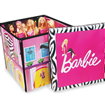 Neat-Oh Barbie ZipBin 40 Doll Dream House Toy Box & Playmat