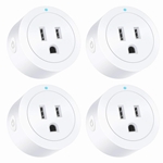 Smart Wi-Fi Outlet 4-Pack