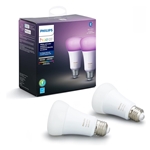 Philips Hue Smart 60W A19 LED Bulbs