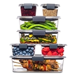 Rubbermaid Brilliance BPA Free Food Storage