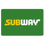 $15 Subway Gift Card