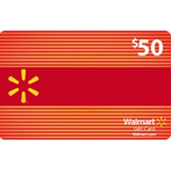 $50 Walmart Gift Card