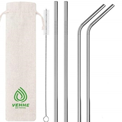 Stainless Steel Reusable Drinking Straws