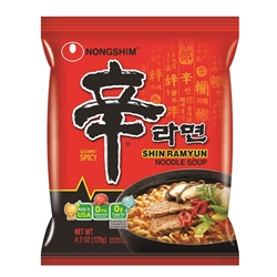 Nongshim Shin Ramyun Noodle Soup (Pack of 20)