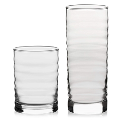 16-Piece Tumbler and Rocks Glass Set