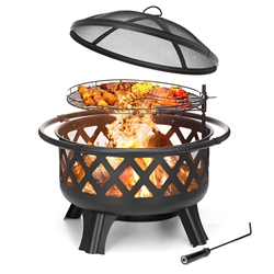 31" Fire Pit with Grill