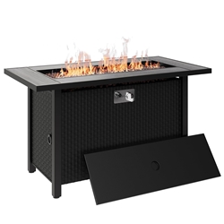 Walsunny 45 inch Outdoor Propane Fire Pit