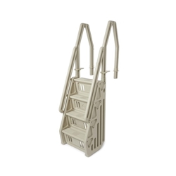 Vinyl Works Deluxe Adjustable Pool Step Ladder