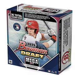 2025 Topps MLB Baseball Bowman Draft Baseball Trading Card Mega Box